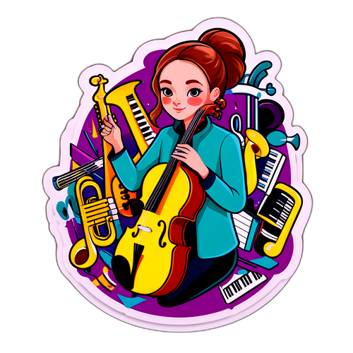 Sticker z Kasią Sochacką