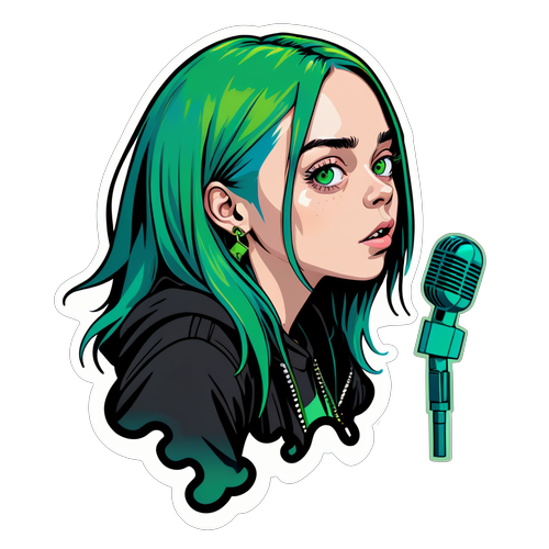 Billie Eilish: De Groene Haar Sensatie die de Muziekwereld Veranderde!