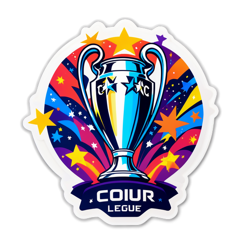 Stiker Liga Champions yang Berwarna-warni