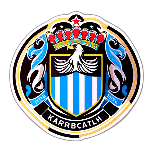 Наклейка матчу Ньюкасл Юнайтед – Карабах