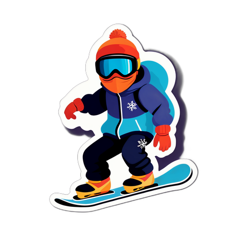 2026 동계 올림픽 스노보드 캐릭터 디자인