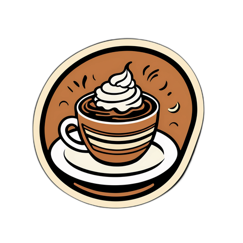 Thiết kế nhãn dán cho quán cà phê nhỏ