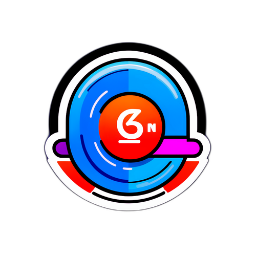 Sticker que celebra la programación de C5N