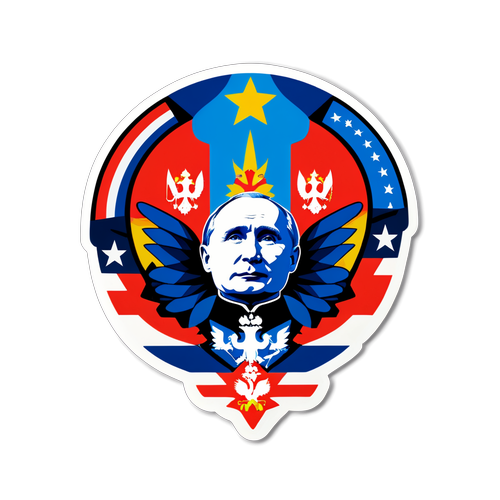 Design samolepky pro Putina