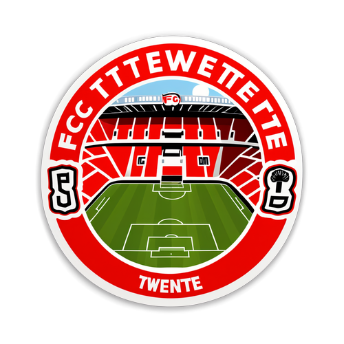 FC Twente Stadion Sticker