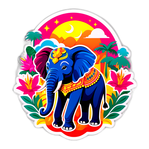 Stiker Budaya Thailand