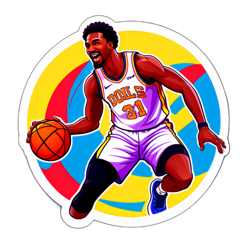 Sticker ng Determinasyon ni Day'Ron Sharpe