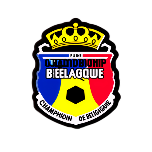 Belgische Voetbal Sticker