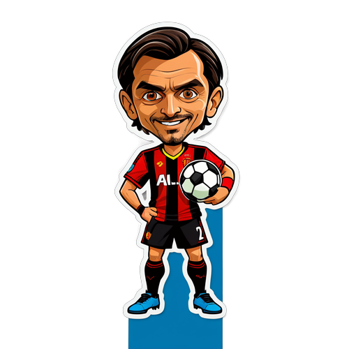 Stiker Aldi Maldini Kartun