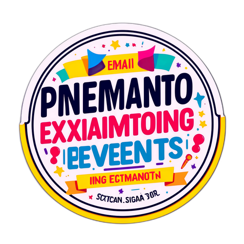 考试诚信警示贴纸