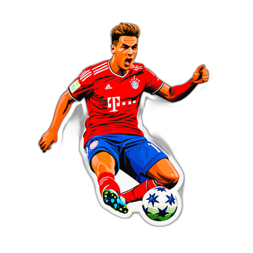 Liikkuva pelaaja Bayern Münchenissä