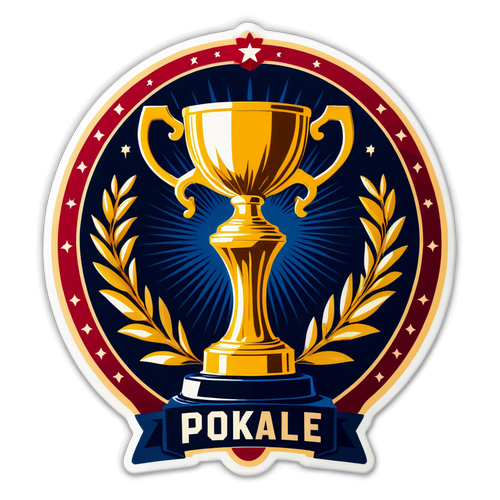 Pokalfinale Commemorativ Sticker