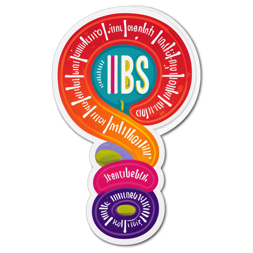 Revolusjonerende IBS Sticker: Styrk Din Fordøyelsessunt Med Stil!