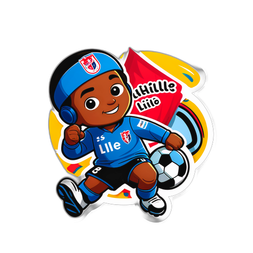 สติกเกอร์ทีม Lille