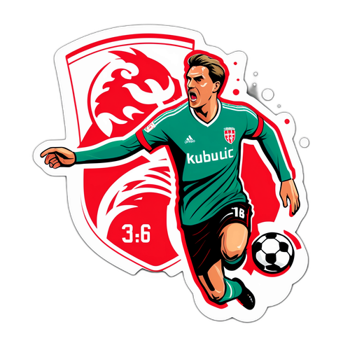 Augsburg–Köln Intenzív Futball Jelenet