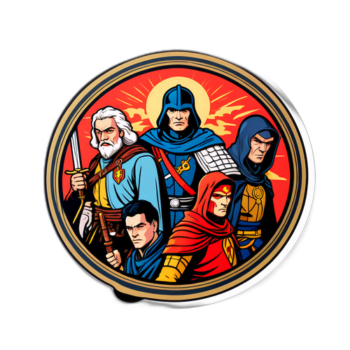 Tikit, jotka esittävät sankareita, jotka ovat eläneet vuosisatojen ajan taistellen pahaa vastaan