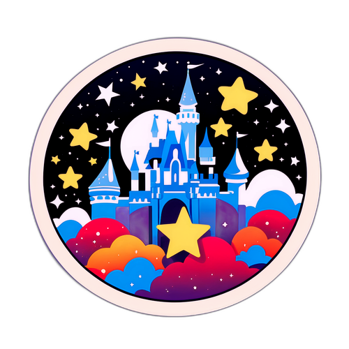 Sticker cu logo-ul Disney Plus