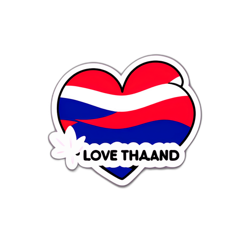 สติกเกอร์แห่งความรักในประเทศไทย