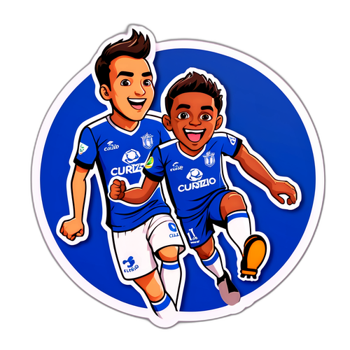 Pegatina de la Pasión: Cruzeiro vs Pouso Alegre