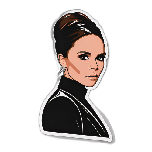 Eleganter Sticker von Victoria Beckham
