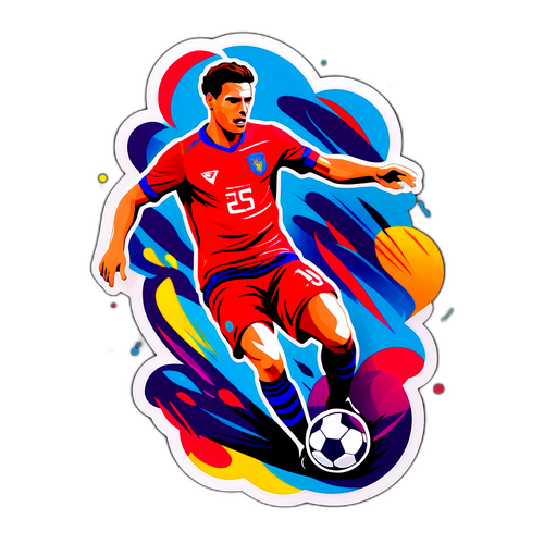 Diseño de Rodrigo Rey en una jugada de fútbol celebrada