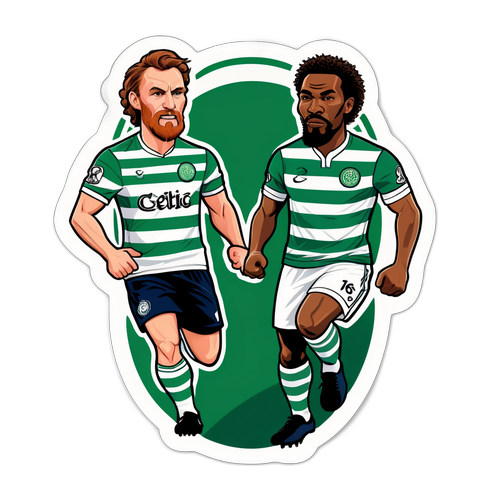 Stiker Rivaliti Celtic vs. Falkirk