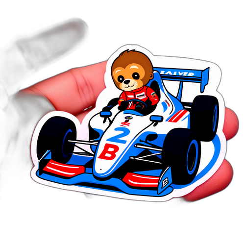 Fira Oliver Bearman med racingbil