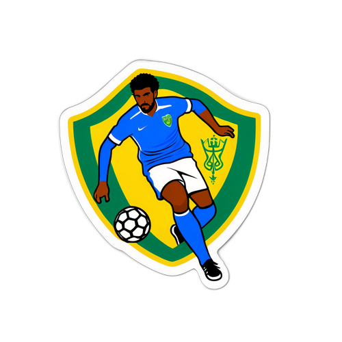 Cầu thủ Jeddah sút bóng về phía khung thành Al-Nassr