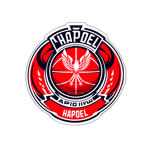 סטיקר המייצג את הפועל תל אביב כדורסל