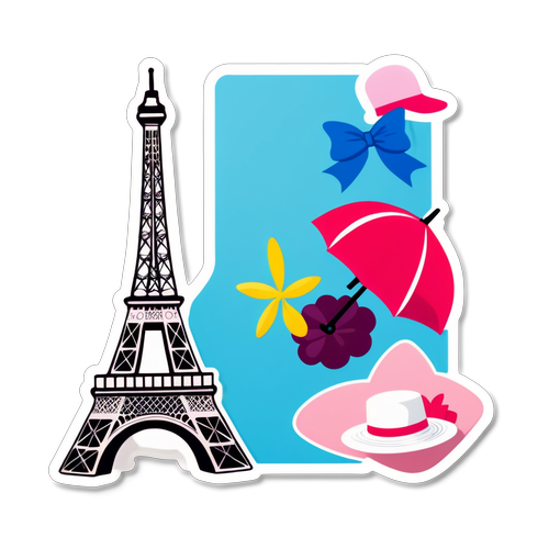 Mga Paandar sa Paris: Stylish Sticker na Inspired ng 'Emily in Paris' na Hahatak sa Iyong Pansin!