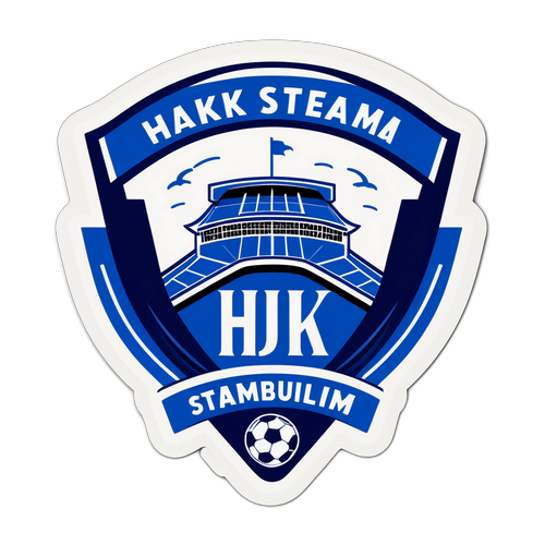 Stiker Emblem Stadion HJK