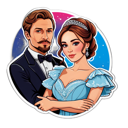 Фотографический стиль для Александра Златопольского и Анфисы Чеховой на фоне социальных мероприятий