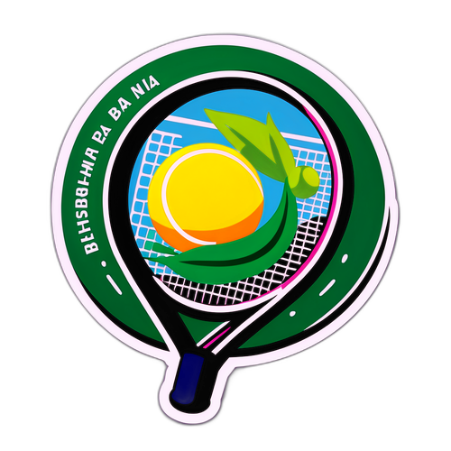 Båstad Tennis Klistermærke