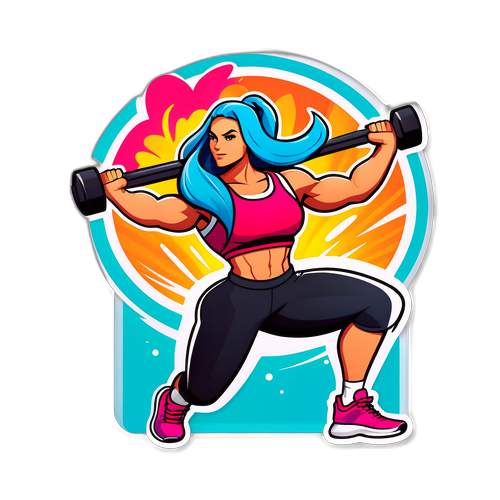 สติกเกอร์ฟิตเนส