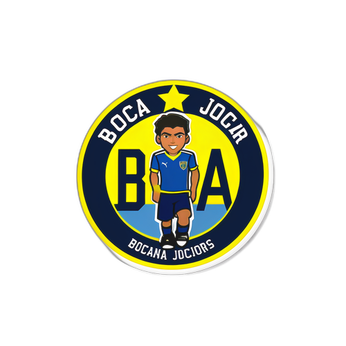 Σχεδίαση για τον χαρακτήρα της Boca Juniors στην εκπαίδευση