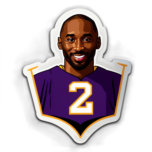 A Heartfelt Tribute: Celebrate Kobe Bryant and His Legacy with This Stunning Sticker!