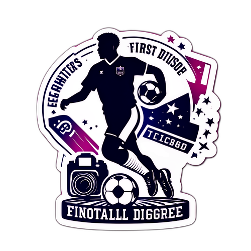 Futballjátékos Sziluettje