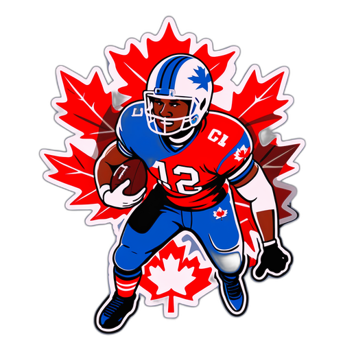 Classic CFL Player in Action