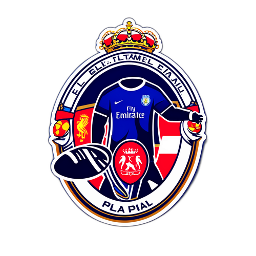 Sticker ya EPL na Sifa za Soka