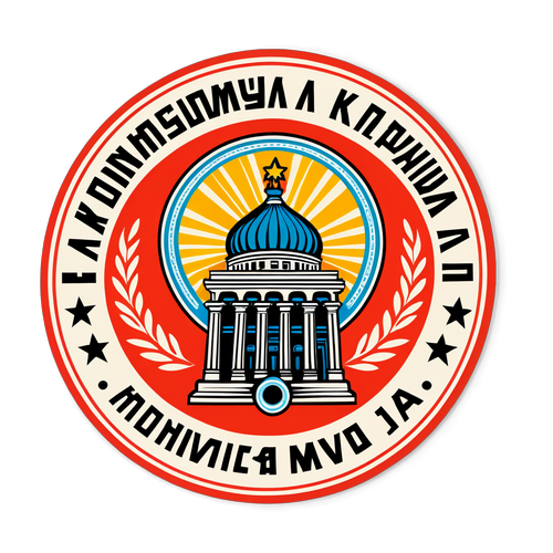 Логотип газеты "Комсомольская правда" в ретро стиле