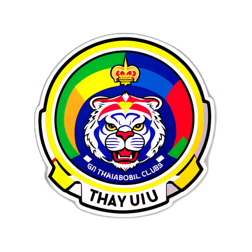 สติ๊กเกอร์แสดงความภาคภูมิใจในฟุตบอลไทย