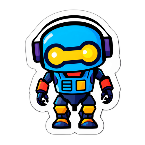 로봇 스티커