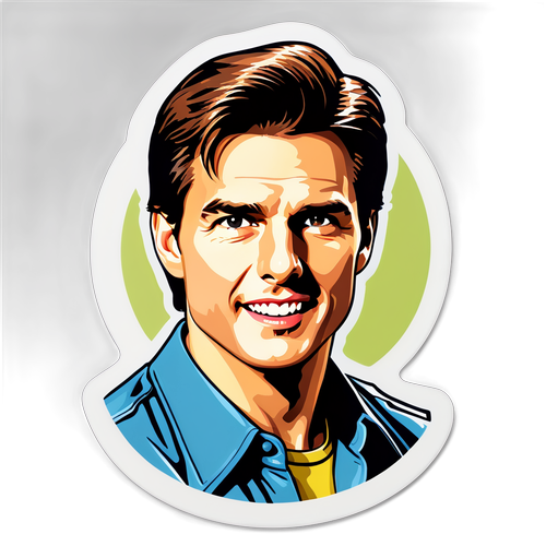 Tom Cruise jako nikdy předtím: Retro pop-art, který vás nadchne!