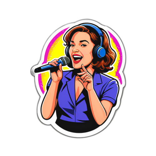 Muzikale prestatie van Karen Damen