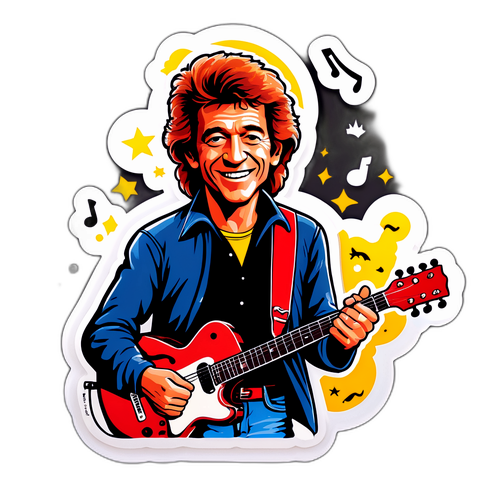 Nostalgischer Sticker von Peter Maffay