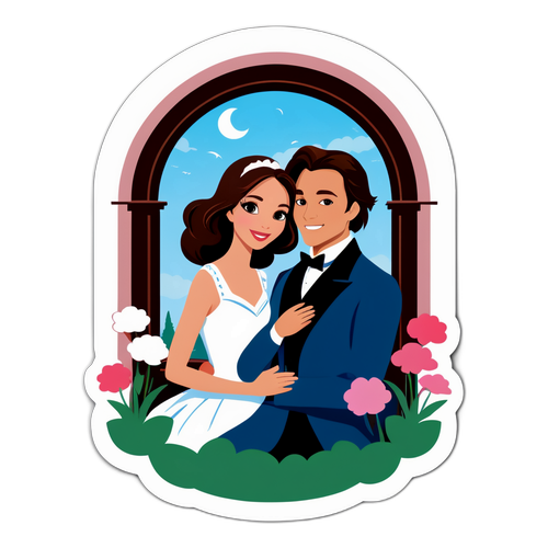  cena romântica de 'Him and Her' 