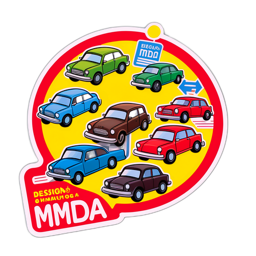 Komiks na Sticker Hinggil sa MMDA Coding System