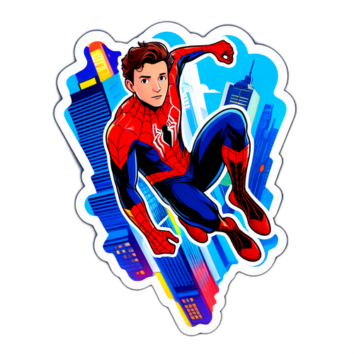 Diseño de Sticker de Spider-Man