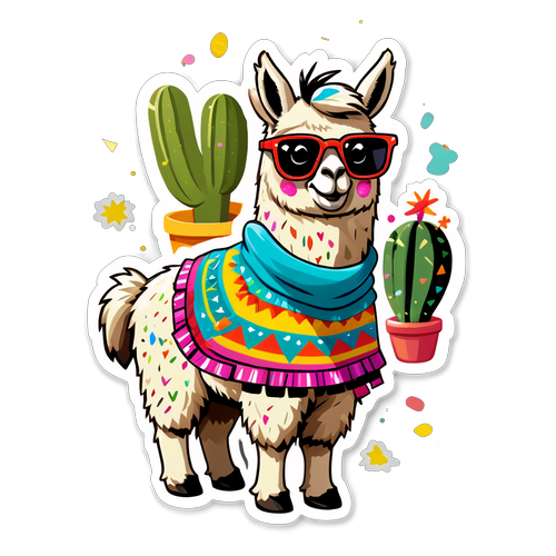 Unleash the Fun! Meet the Llama That's Taking Celebrations to a Whole New Level!