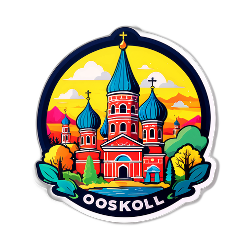 Стенд на фестивалі в Старому Осколі